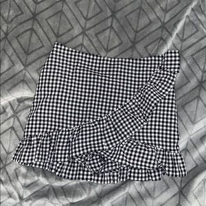 Plaid skort